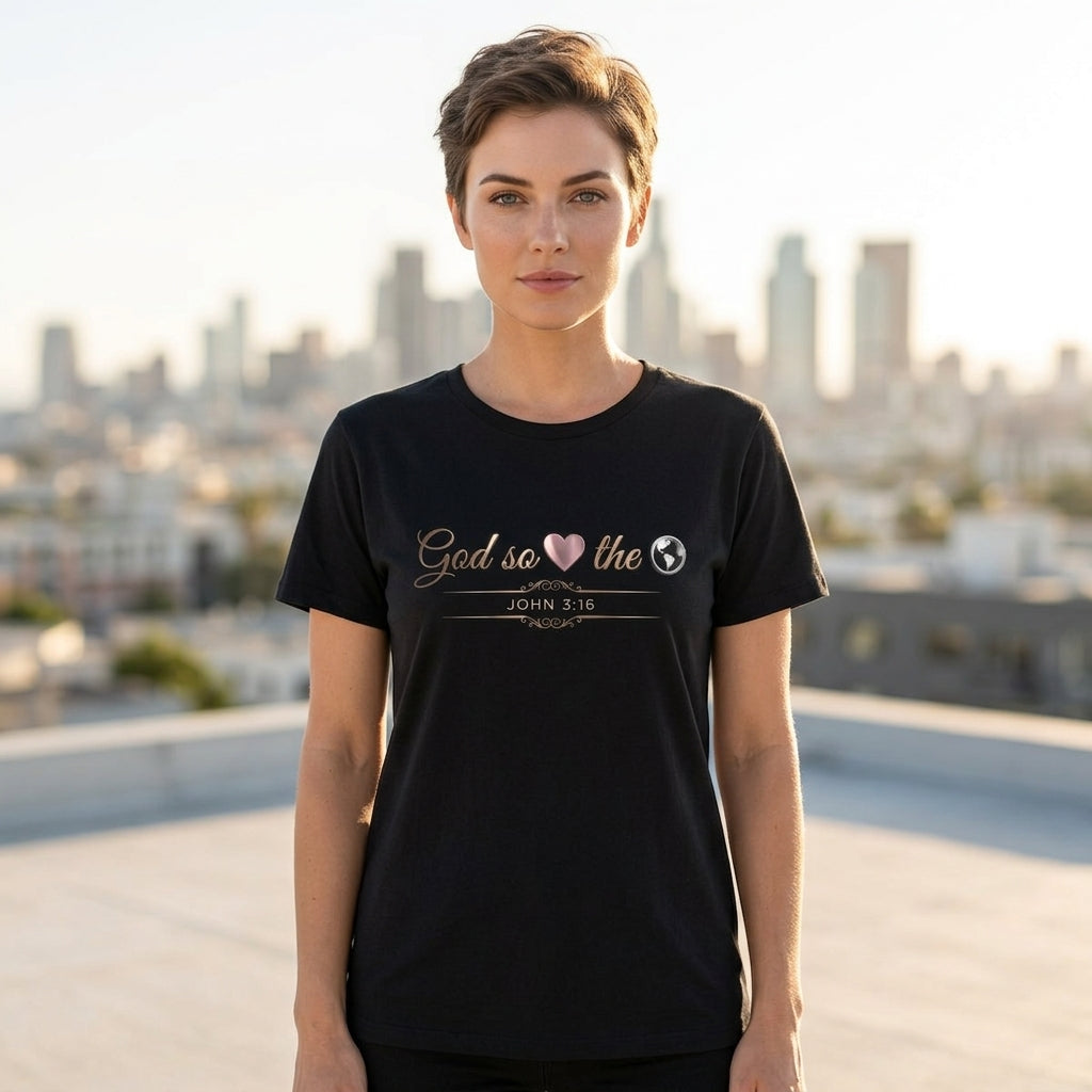 God So Loved The World Premium Essential Tee - STANDARD ISSUE