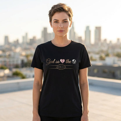 God So Loved The World Premium Essential Tee - STANDARD ISSUE
