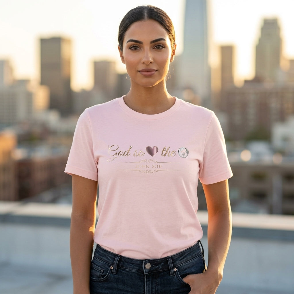 God So Loved The World Premium Essential Tee - STANDARD ISSUE