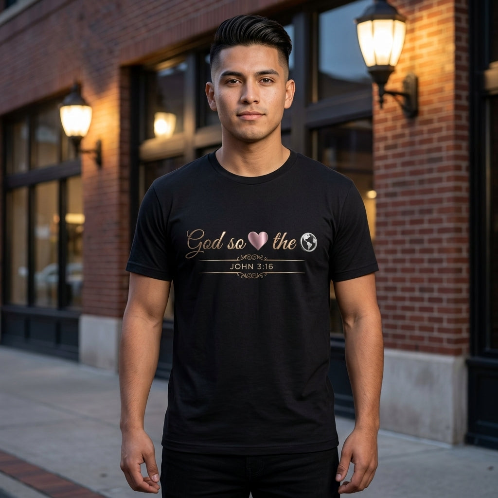 God So Loved The World Premium Essential Tee - STANDARD ISSUE