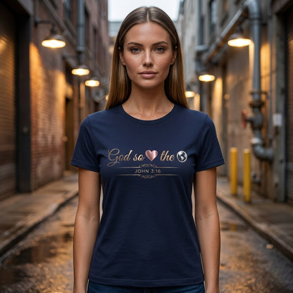 God So Loved The World Premium Essential Tee - STANDARD ISSUE