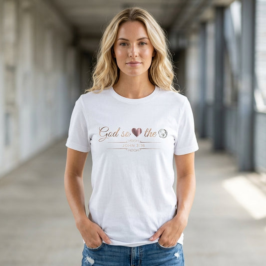 God So Loved The World Premium Essential Tee - STANDARD ISSUE
