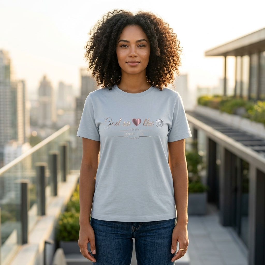 God So Loved The World Premium Essential Tee - STANDARD ISSUE