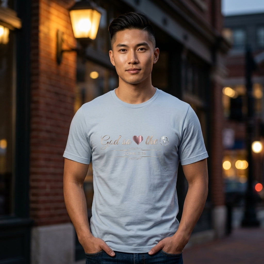 God So Loved The World Premium Essential Tee - STANDARD ISSUE