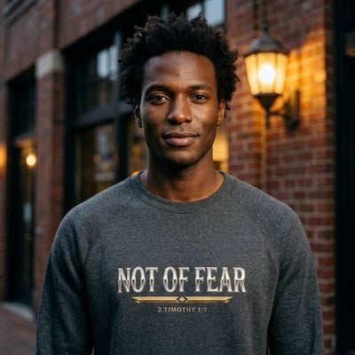 Not Of Fear Premium Heavyweight Crewneck