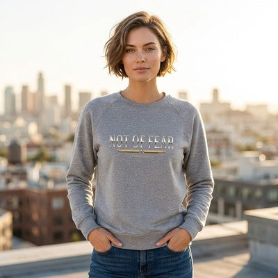 Not Of Fear Premium Heavyweight Crewneck