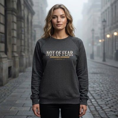 Not Of Fear Premium Heavyweight Crewneck