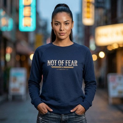 Not Of Fear Premium Heavyweight Crewneck