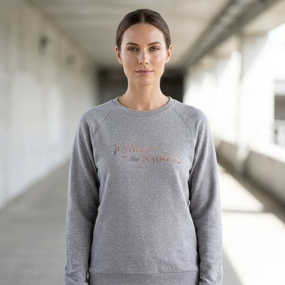 Justice For The Nations Premium Heavyweight Crewneck