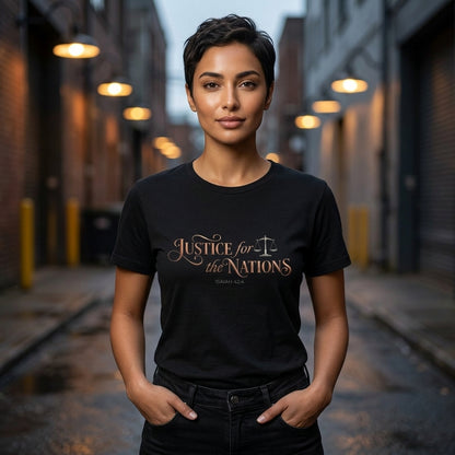 Justice For The Nations Premium Essential Tee