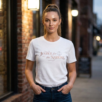 Justice For The Nations Premium Essential Tee