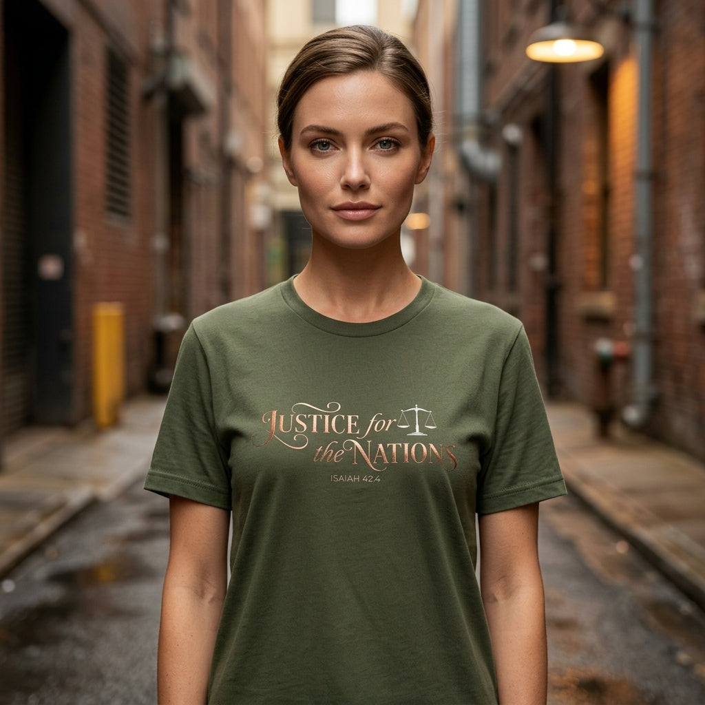 Justice For The Nations Premium Essential Tee