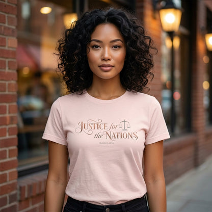 Justice For The Nations Premium Essential Tee