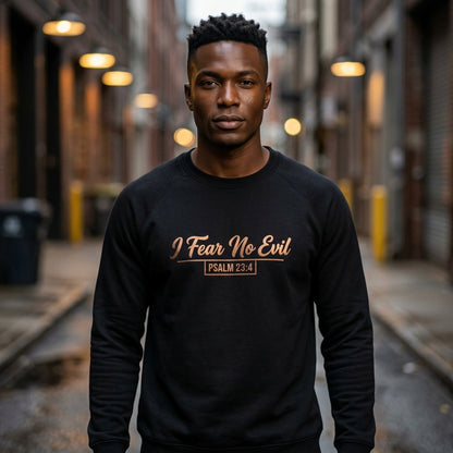 I Fear No Evil Premium Heavyweight Crewneck