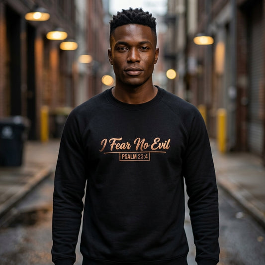 I Fear No Evil Premium Heavyweight Crewneck
