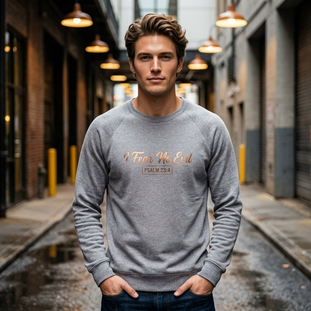 I Fear No Evil Premium Heavyweight Crewneck