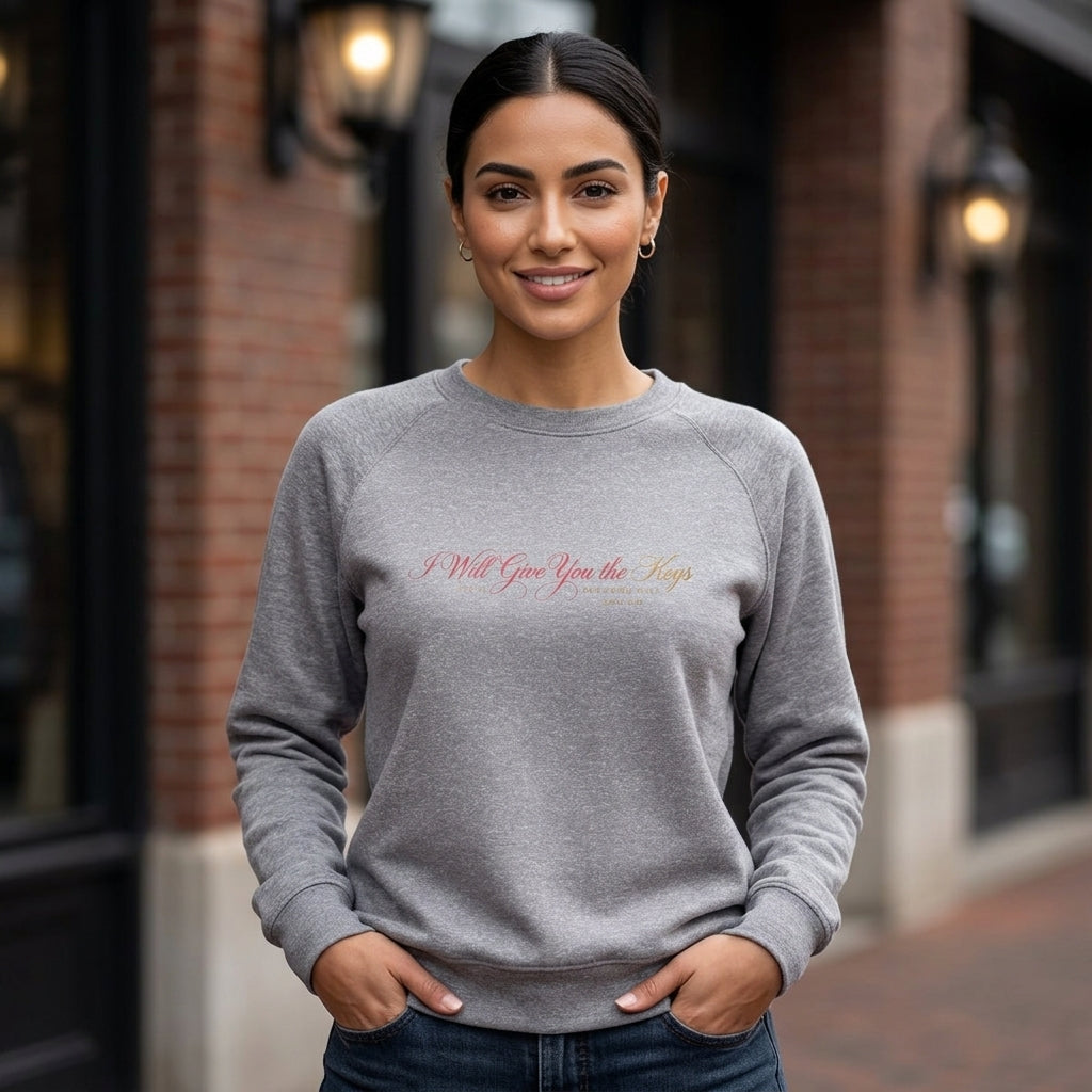 I Will Give You The Keys Premium Heavyweight Crewneck - STANDARD ISSUE