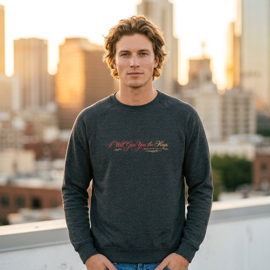 I Will Give You The Keys Premium Heavyweight Crewneck - STANDARD ISSUE