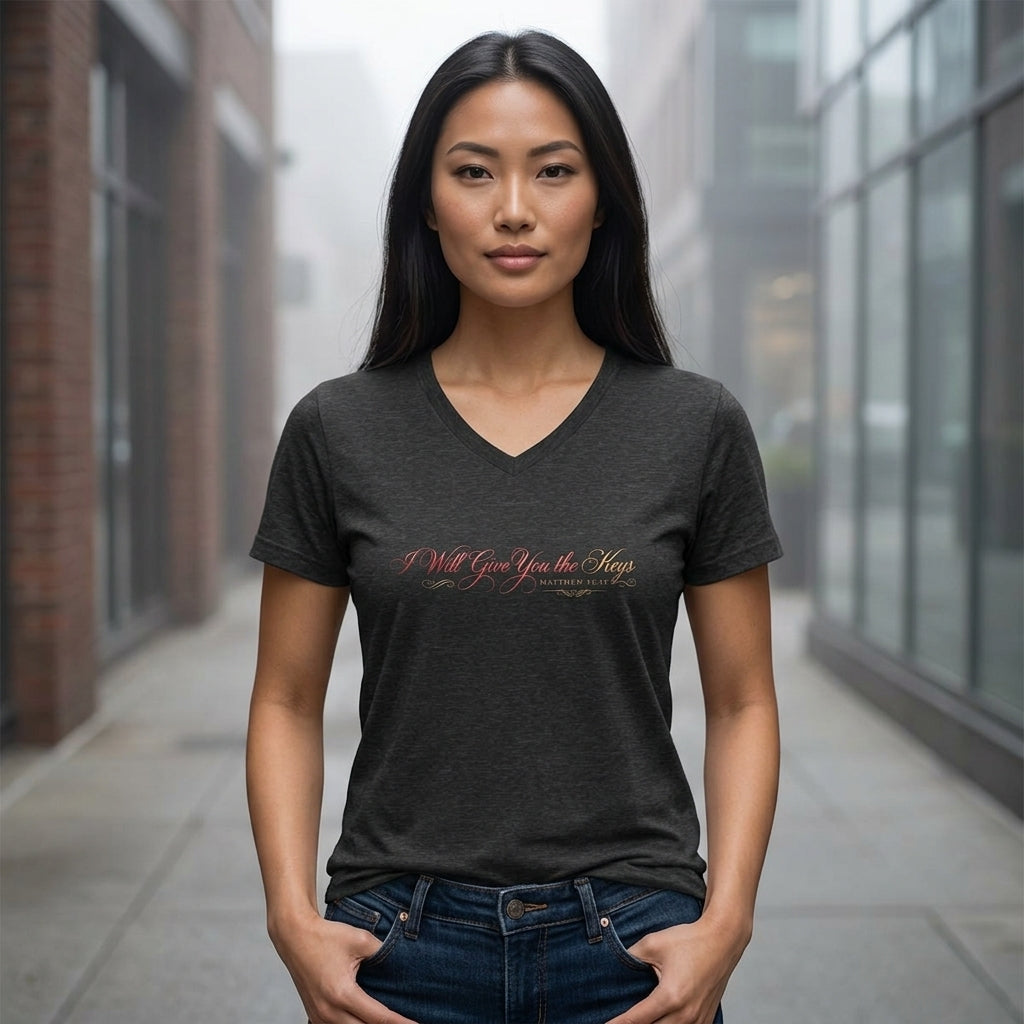 I Will Give You The Keys Premium V-Neck | STANDARD ISSUE