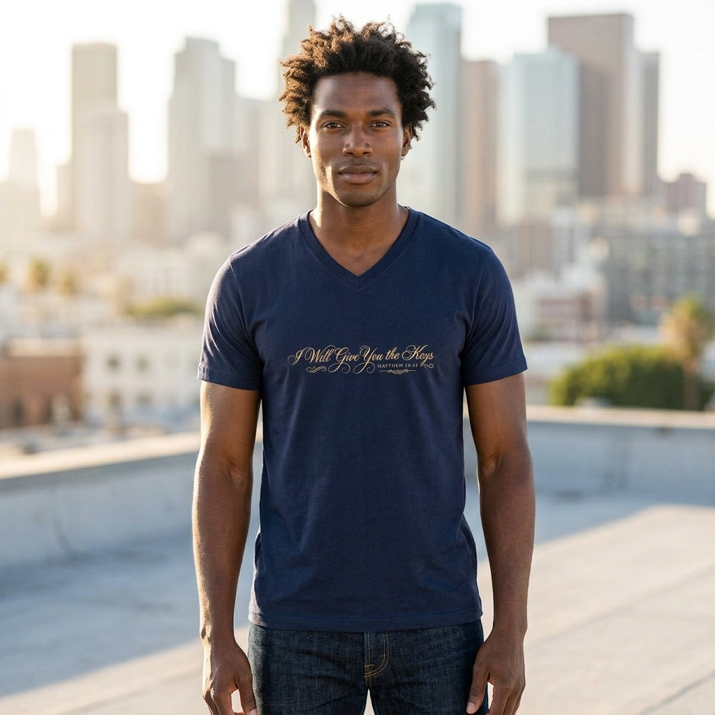 I Will Give You The Keys Premium V-Neck | STANDARD ISSUE