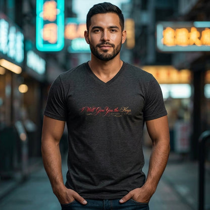 I Will Give You The Keys Premium V-Neck | STANDARD ISSUE