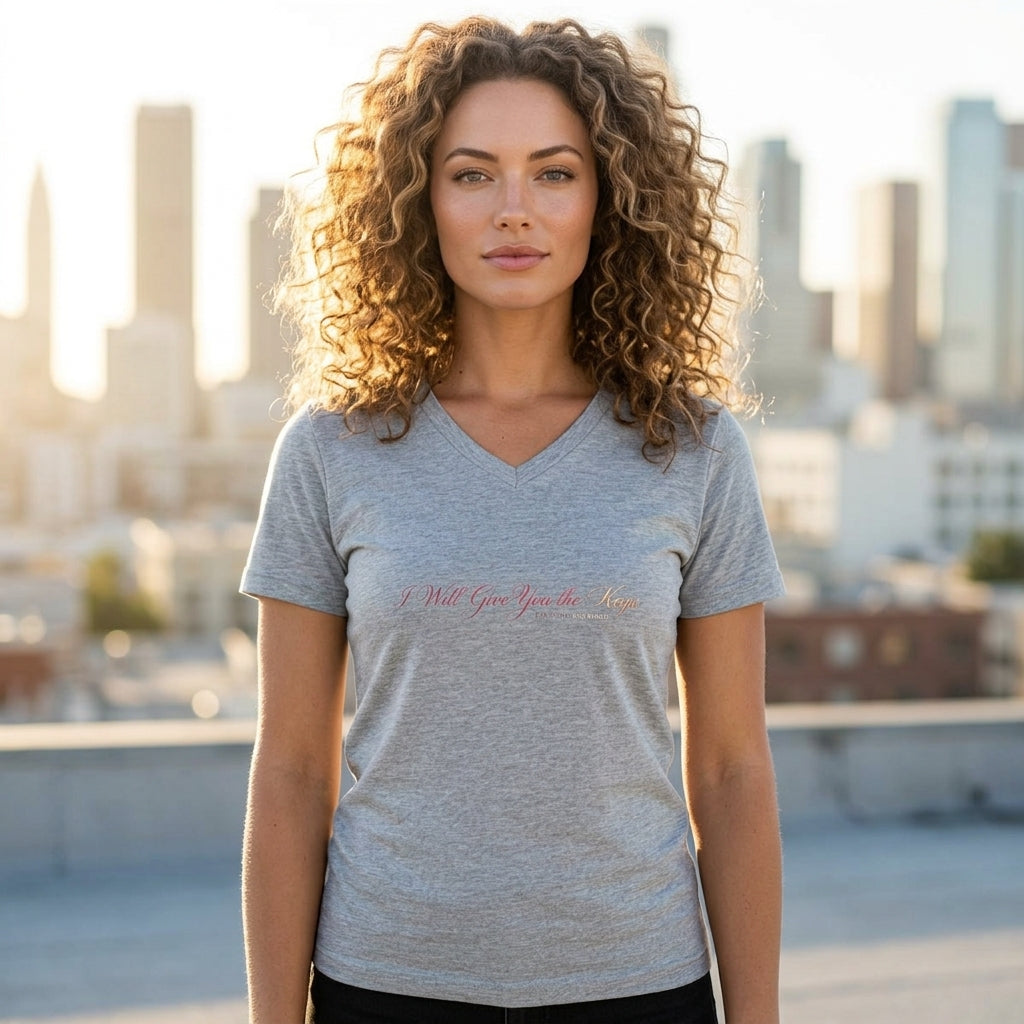 I Will Give You The Keys Premium V-Neck | STANDARD ISSUE