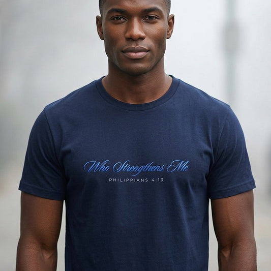 Who Strengthens Me Premium Essential Tee