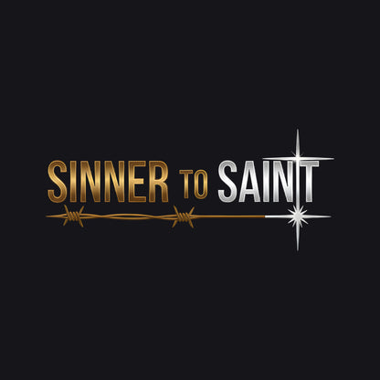 Sinner to Saint Christian Pullover Hoodie - Unisex Faith Apparel, Scripture Graphic, Soft Cotton