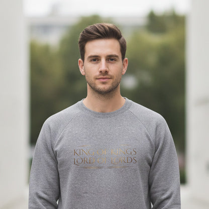 Jesus King of Kings Revelation 19:16 Christian Crewneck - Unisex Faith Apparel, Scripture Graphic, Soft Cotton