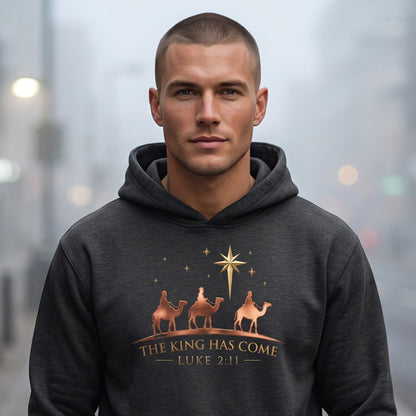 The King Has Come Premium Hoodie