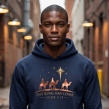 The King Has Come Premium Hoodie
