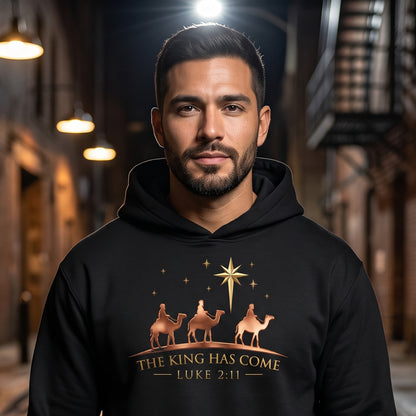 The King Has Come Premium Hoodie