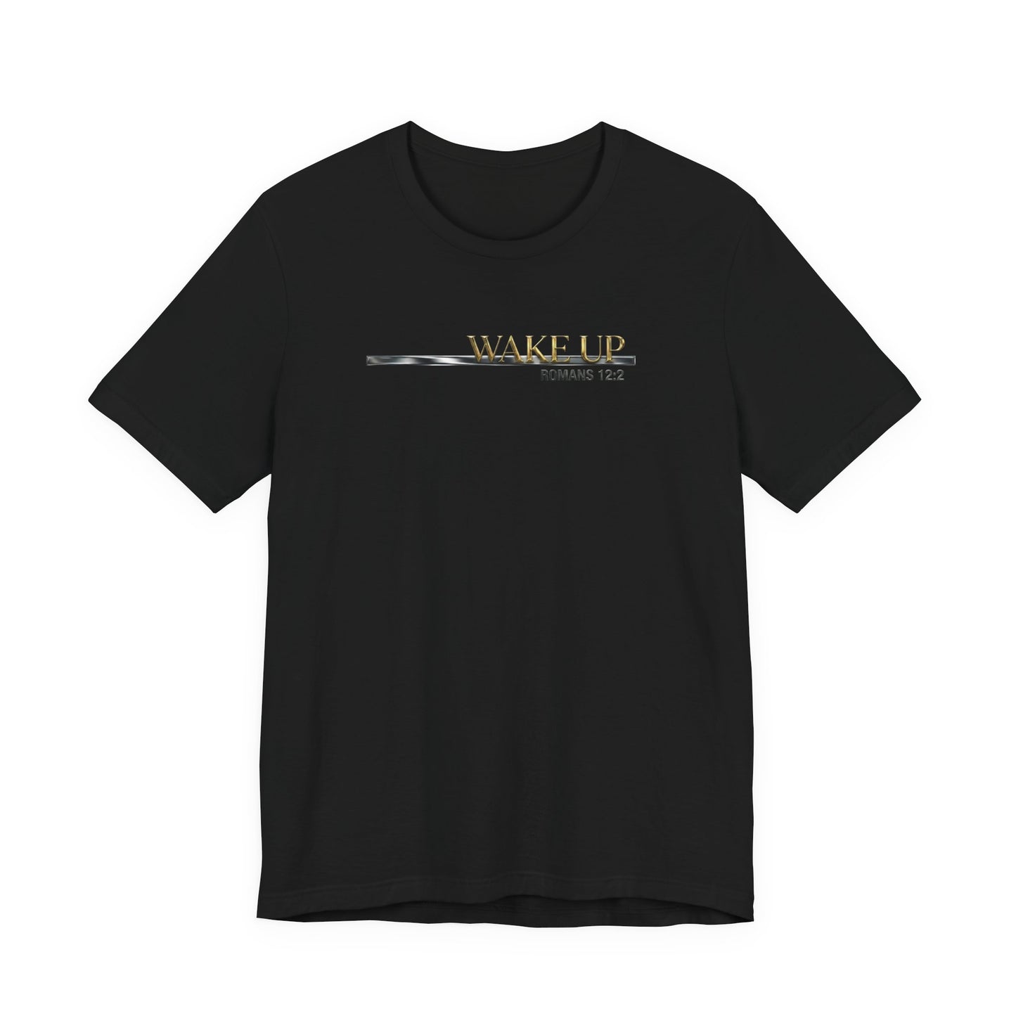Wake Up Romans 12:2 Premium Essential Tee - STANDARD ISSUE