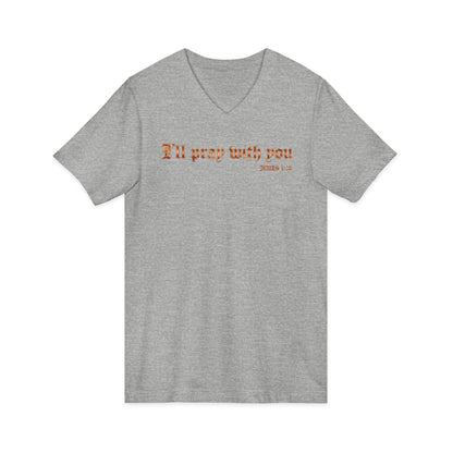 I Will Pray With You Premium V-Neck | STANDARD ISSUE