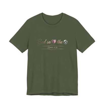 God So Loved The World Premium Essential Tee - STANDARD ISSUE