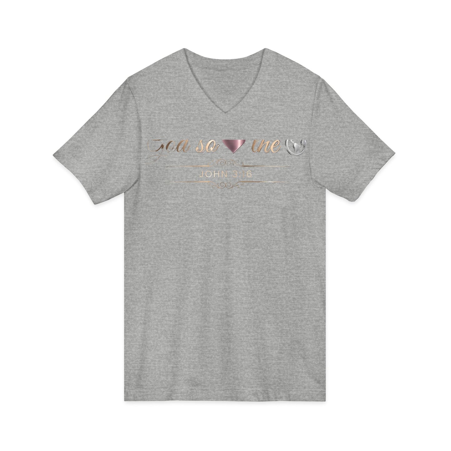 God So Loved The World Premium V-Neck | STANDARD ISSUE