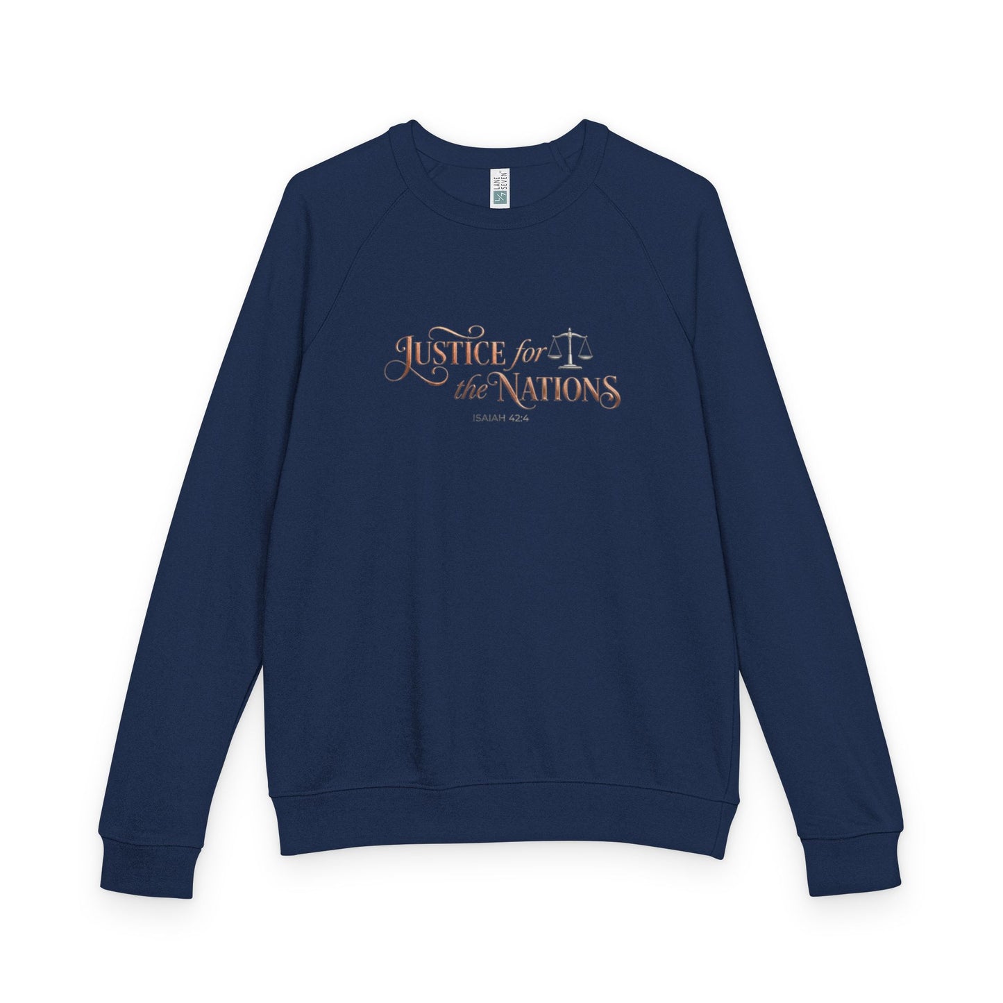 Justice For The Nations Premium Heavyweight Crewneck - STANDARD ISSUE