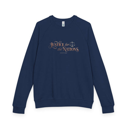 Justice For The Nations Premium Heavyweight Crewneck - STANDARD ISSUE
