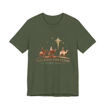 The King Has Come Premium Essential Tee