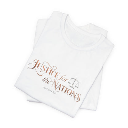 Justice For The Nations Premium Essential Tee - STANDARD ISSUE