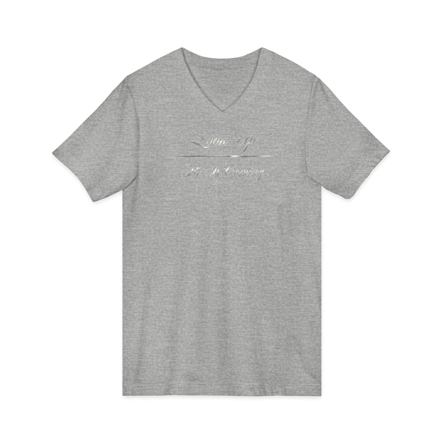 Look Up He Is Coming Premium V-Neck | STANDARD ISSUE