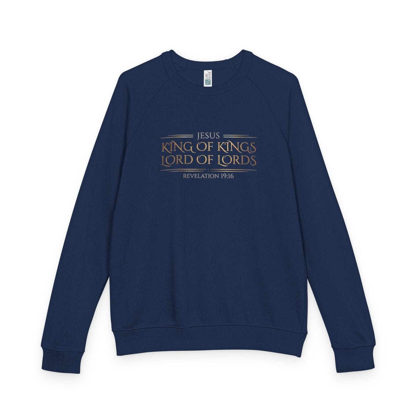 Jesus King of Kings Premium Heavyweight Crewneck