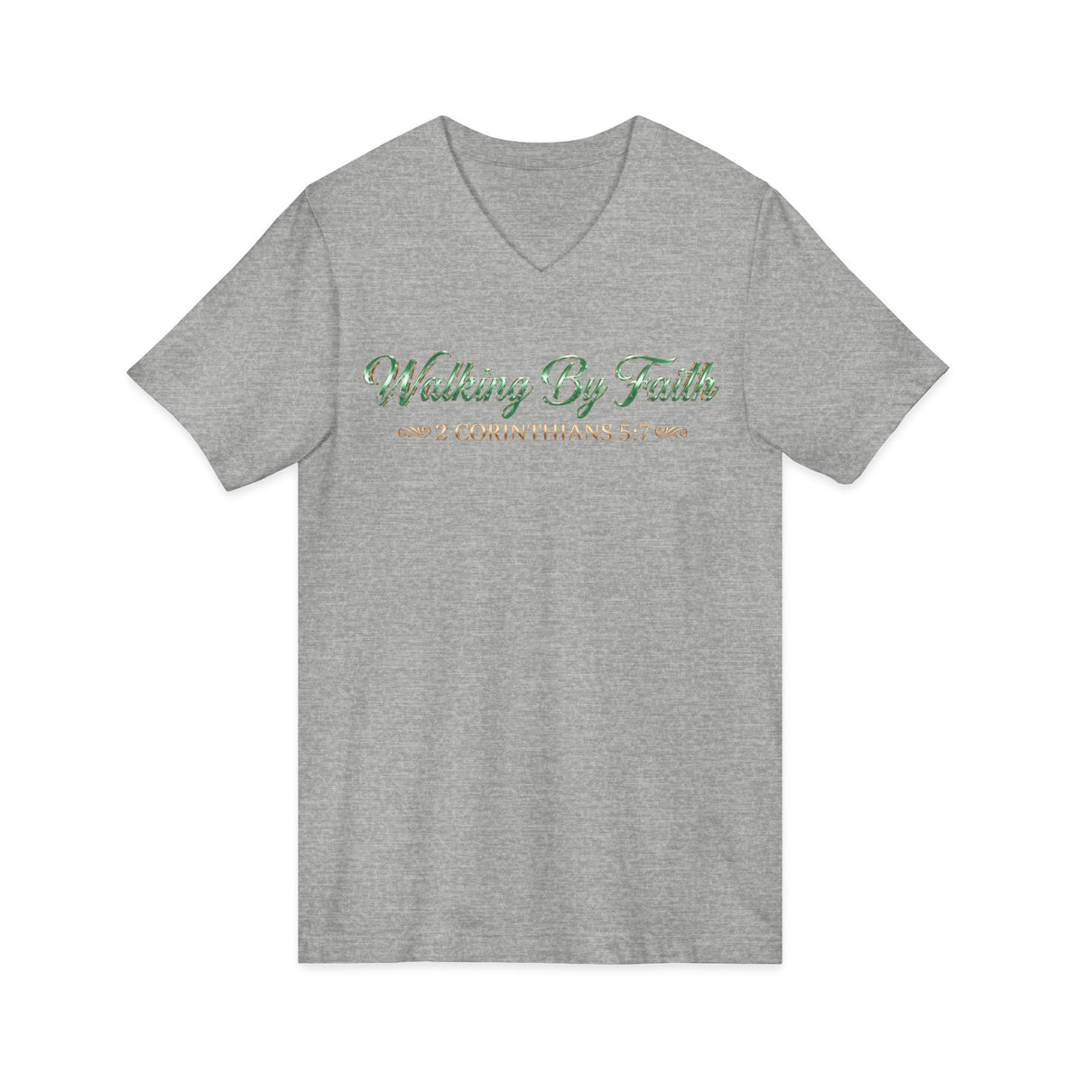 Walking By Faith Premium V-Neck