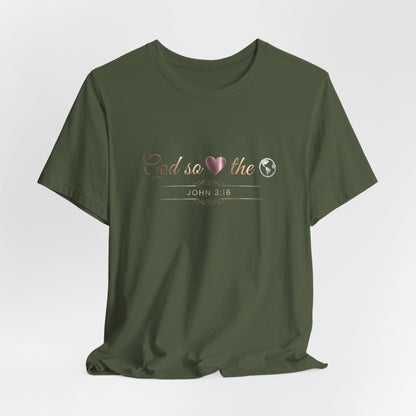 God So Loved The World Premium Essential Tee - STANDARD ISSUE