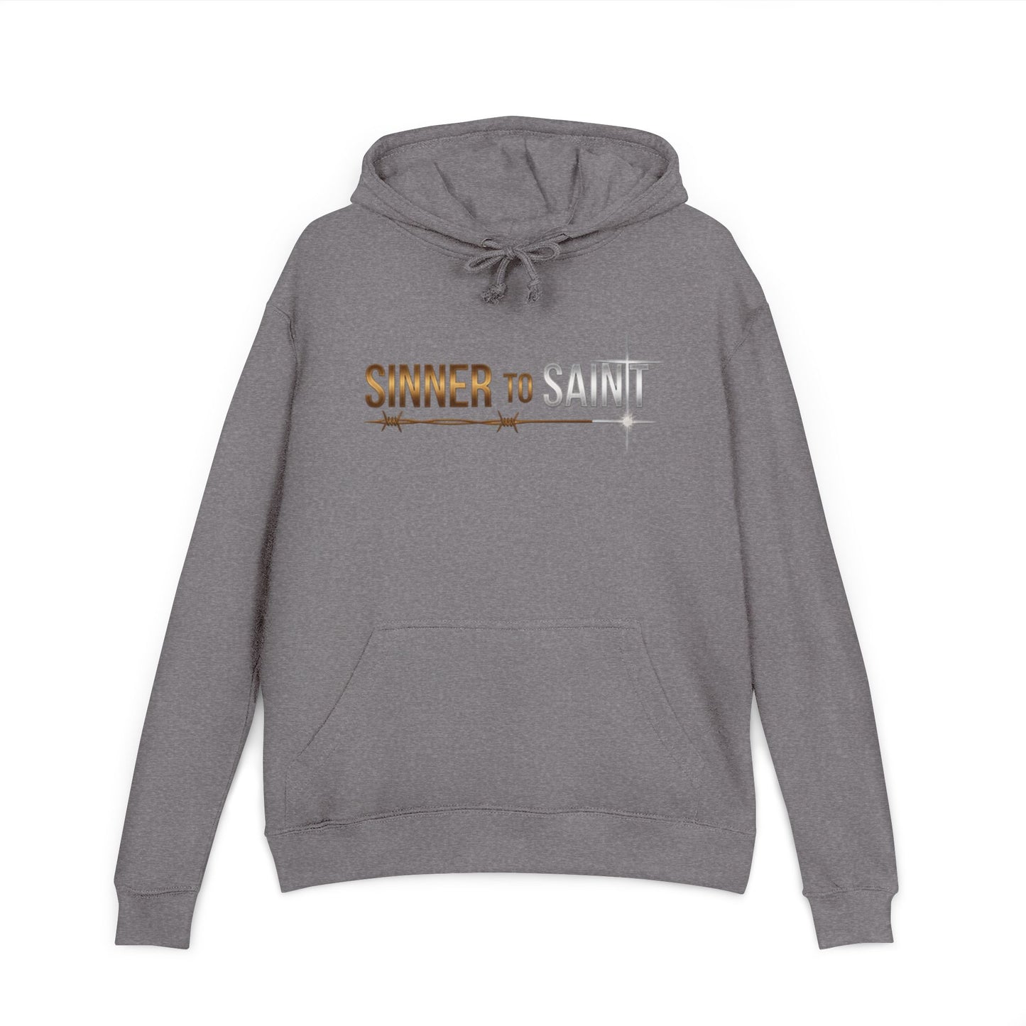 Sinner to Saint Premium Hoodie | French Terry Christian Streetwear