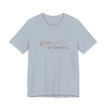 Justice For The Nations Premium Essential Tee - STANDARD ISSUE