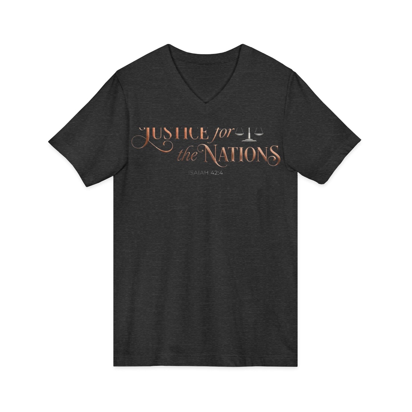 Justice For The Nations Premium V-Neck | STANDARD ISSUE