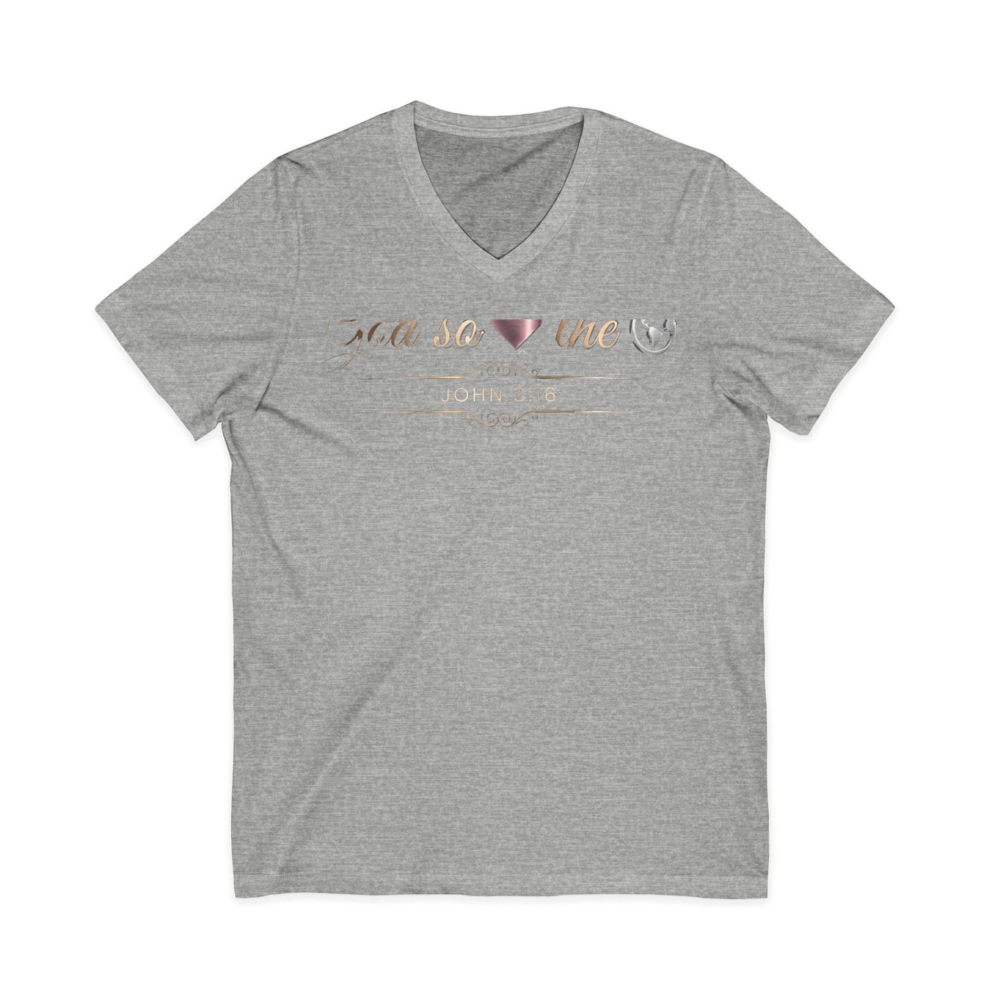 God So Loved The World Premium V-Neck | STANDARD ISSUE