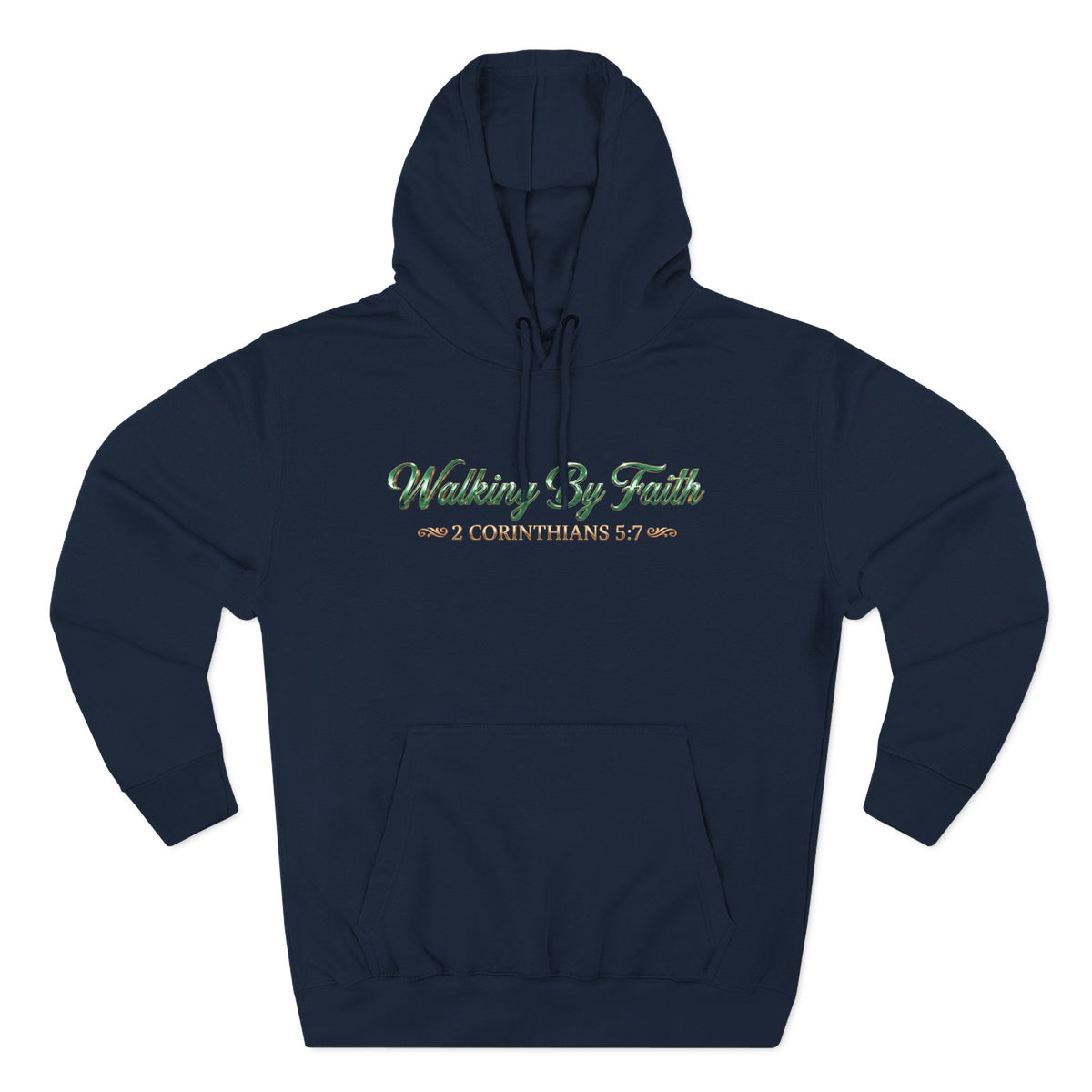 Walking By Faith Premium Hoodie