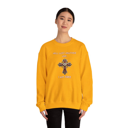 Hell Lost Another One sweatshirt, Psalm 34:22 shirt, Jesus sweatshirt, God sweatshirt, faith-based apparel, Christian clothing for women, scripture crewneck, Christian couples gift, religious gift, spiritual sweatshirt,